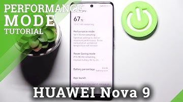 How to Enable Higher Performance Mode in HUAWEI Nova 9 - Access Battery Settings