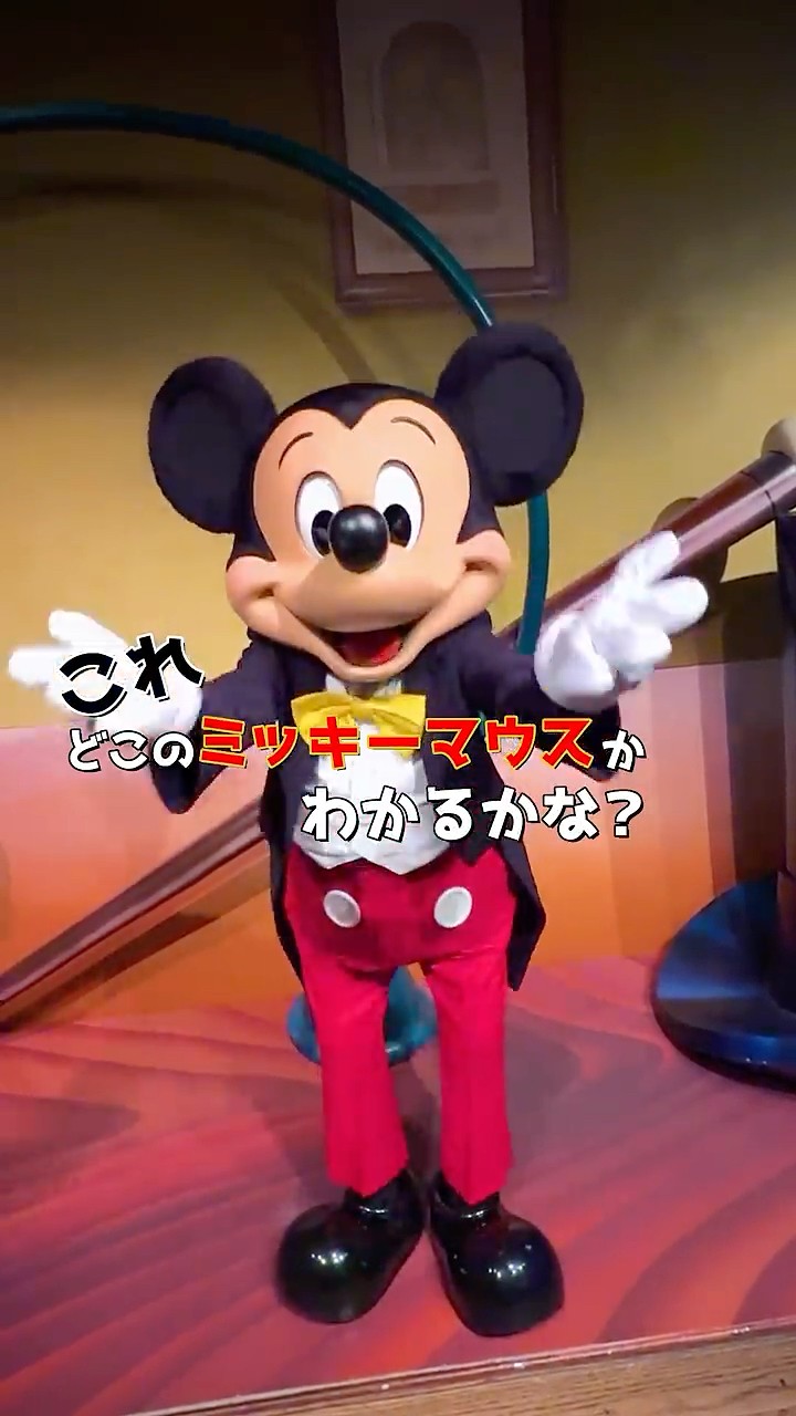 公式】これ、どこのミッキーマウスかわかりますか？✨ | 東京