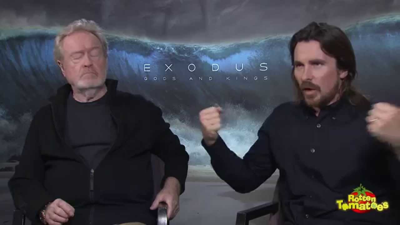 Exodus: Gods and Kings Interview - Ridley Scott and Christian Bale
