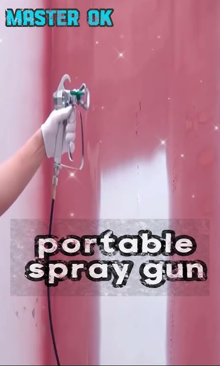 Portable Cordless Airless Paint Sprayer // Портативный Беспроводной ...