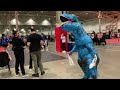 04- Apr22 - 2026 OVA Provs / Humana Blaze  - T-Rex  Dinosaur mascot  /  Let's have FUN!