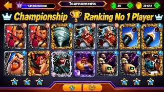 Let's Try 🔥 Grand Tournament 🏆 Championship Ranking No 1 Player Deck! Castle Crush  screenshot 2