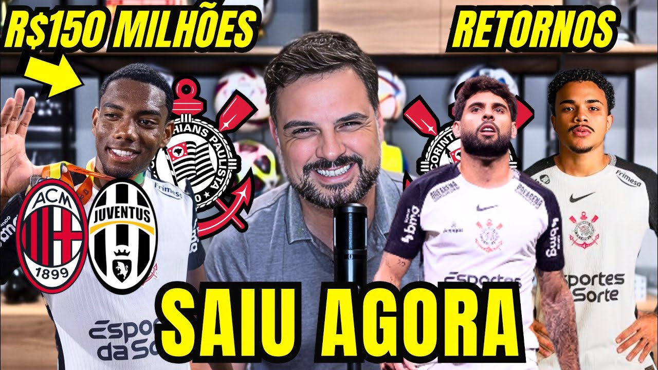 🛑URGENTE🛑 CLUBES ITALIANOS FAZEM PROPOSTA MILIONÁRIA! RETORNO DE YURI E KAIO CÉSAR! 