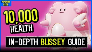 Pokemon Unite - Blissey IN DEPTH Guide 📈 Stats, Items, & Tricks + How to Play Tips screenshot 2