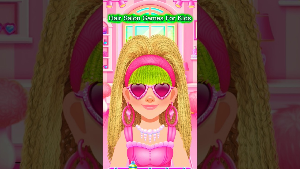 Hair Salon Games For Kids 👧✂️ Fun Haircut & Makeover ✅ 