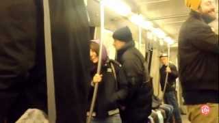 Laughter at the Metro