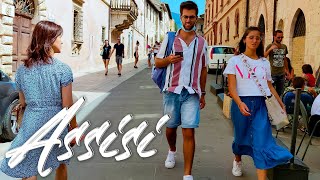 LOVILINESS ASSISI.Italy - 4k Walking Tour around the City - Travel Guide. trends, moda #Italy