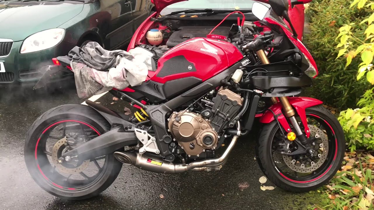 honda cbr650f akrapovic exhaust