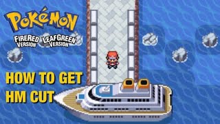 How to get HM01 cut in Pokemon fire red