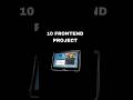 10 FRONTEND PROJECT #trending #shortsvideo #shortviral #coding #project #frontend