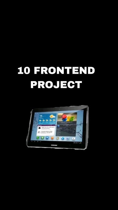 10 FRONTEND PROJECT #trending #shortsvideo #shortviral #coding #project ...