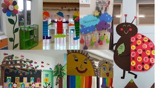 Preschool decoration ideas/Classroom decoration design/Wall decoration ideas/door decoration ideas