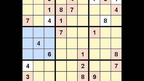 How to Solve Washington Times Sudoku Difficult May 2, 2021