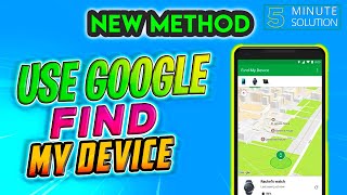 How to use google find my device 2024 | Remotely find, lock, or erase