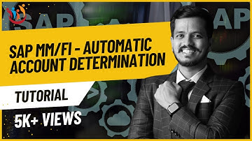 SAP MM/FI - Automatic Account Determination Part 1