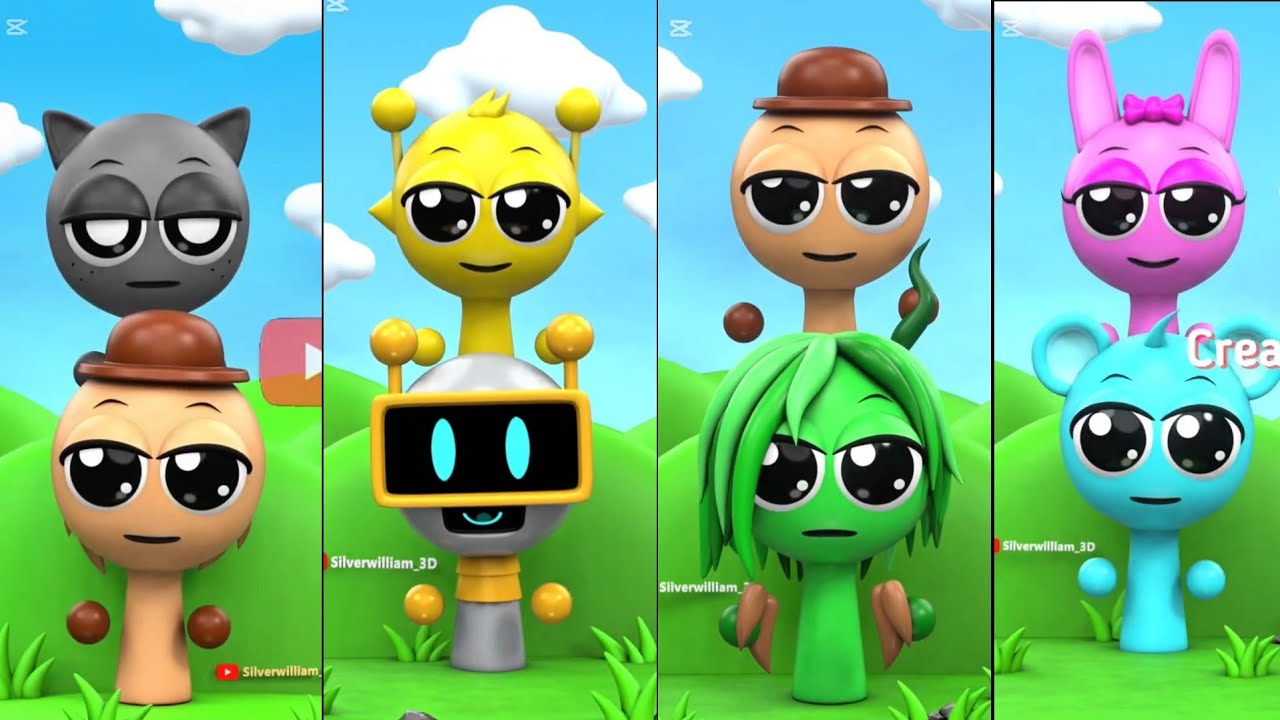 Incredibox Sprunki​ Simon And Fun Bot New Swap! | Tiles Hop Edm Rush