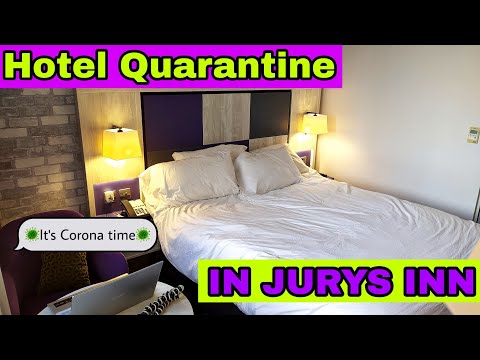 Hotel Quarantine in uk | Hotel Jurys inn | Full vlog of hotel facilities | HD video in hindi