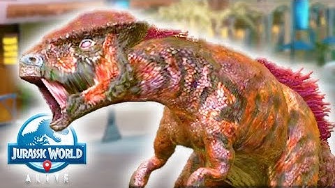 NEW GLYPTOCERAS RAID BOSS DEFEATED (JURASSIC WORLD ALIVE)