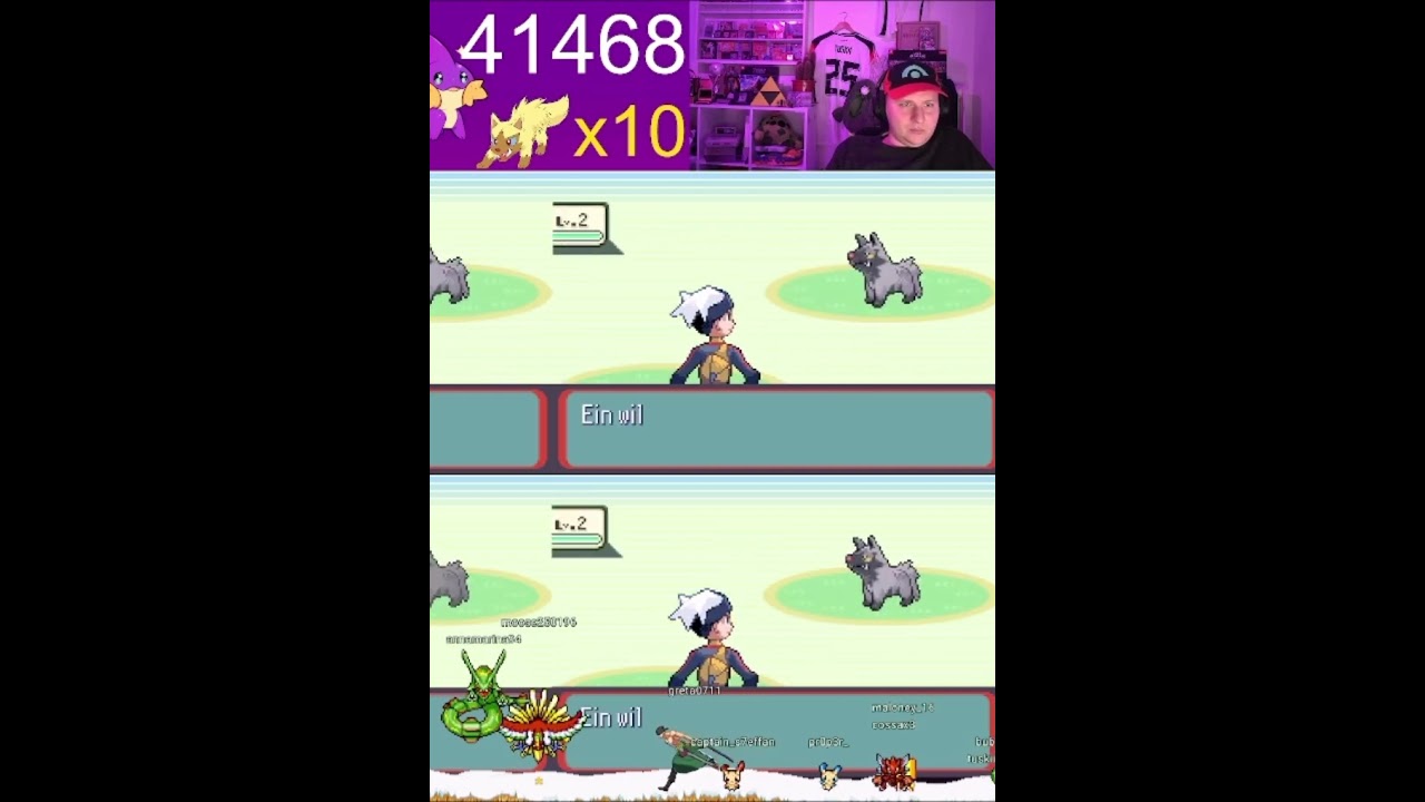 Pokémon Rubin Shiny Hydropi 41462 Encounter Ruby Shiny Mudkip