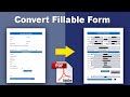 How to Convert PDF to Fillable Form in Adobe Acrobat Pro DC 2022
