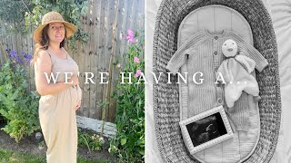 Our Gender Reveal | low key, 16 week midwife appointment, hearing the heartbeat + gender scan
