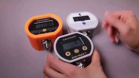 DPG2000B - Different styles of gauge