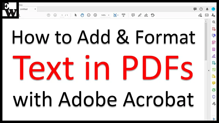 How to Add and Format Text in PDFs with Adobe Acrobat