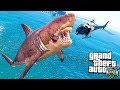 МЕГАЛОДОН ВЫЖИЛ СПУСТЯ МИЛЛИОНЫ ЛЕТ В ГТА 5 МОДЫ! МЕГ ОБЗОР МОДА В GTA 5! ИГРЫ ГТА ВИДЕО MODS