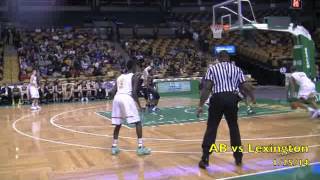 Acton Boxborough Varsity Boys Basketball vs Lexington 1/25/14