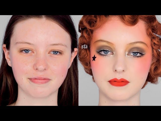 The GOLD Look - Vintage 1920s inspired Collette Marchant Makeup