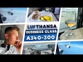 LUFTHANSA BUSINESS CLASS TO BOGOTÁ, COLOMBIA [A340-300]