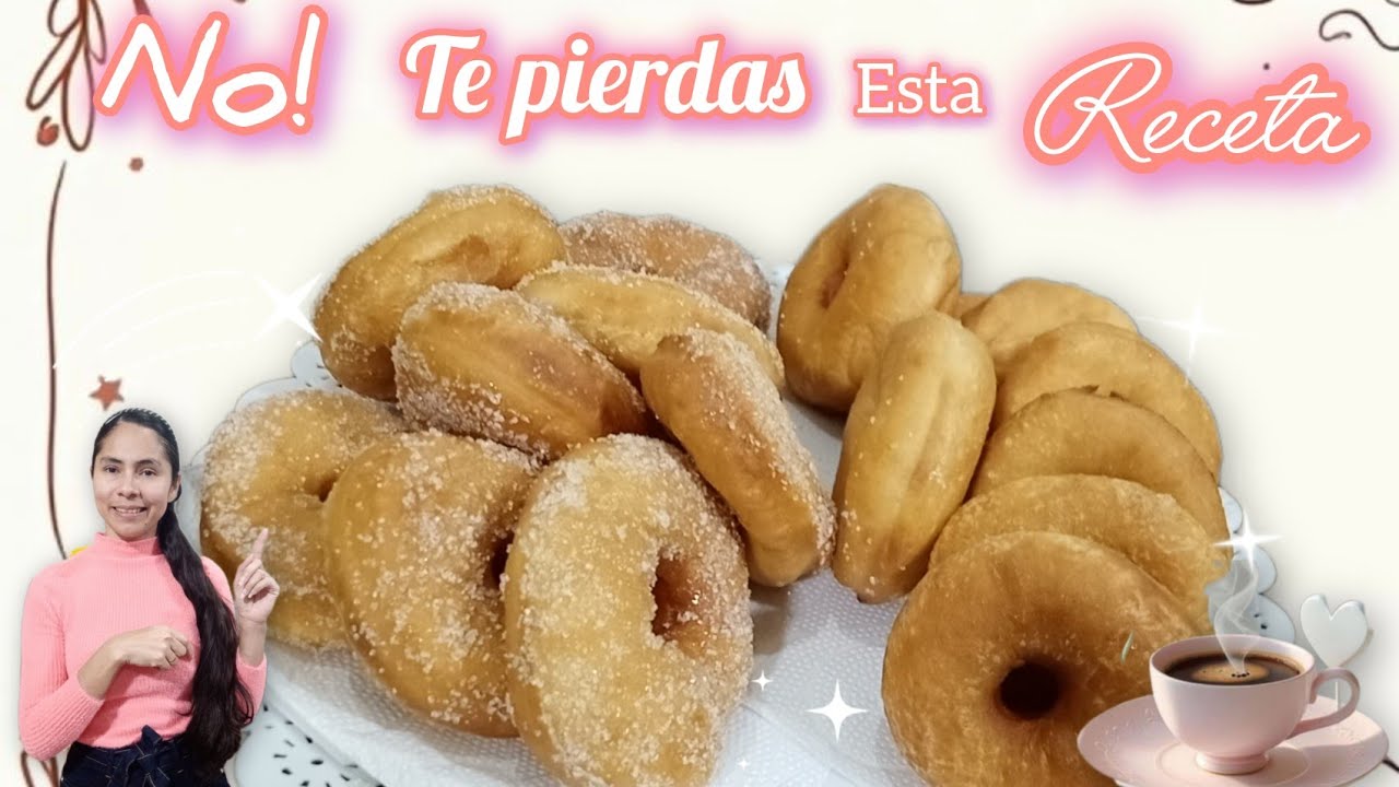 Donas 🍩/ CASERAS super ESPONJOSAS🤤