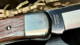 Buck Knives USA Stealth Run #5: CPM Magnacut blade and Honduran Rosewood handle scales