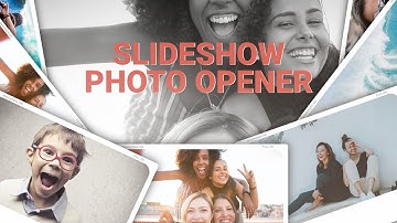 Slideshow Photo Opener | VEGAS Pro Template