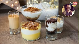 Réveillon : une recette de verrine chocolat croustillant rapide et