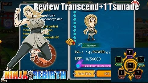 Review Transcend +1 Tsunade & Scroll #ninjarebirth