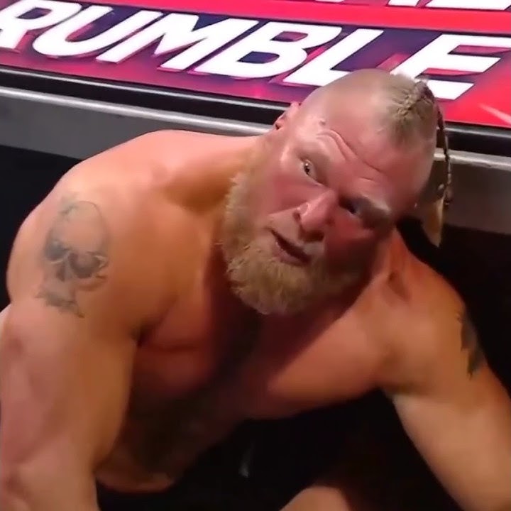 Bobby Lashley eliminates Brock Lesnar from the Royal Rumble 2023 | Lesnar Angry #wwe #wwesmackdown