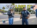 Bad Cop Navy SEAL Loses It and Gets Owned in 1A Audit | Corrupt Cops Caught