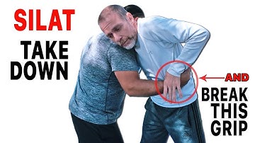 Break Strong Grip and Silat Takedown—Core JKD Clinch technique