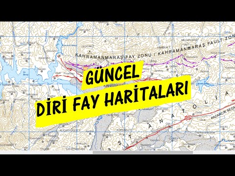 Güncel Diri Fay Haritası Sorgulama I MTA