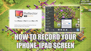 How to Record video of your iPhone/iPad Screen wirelessly without jailbreaking
