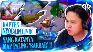 Kapten Nyobain Livik, Yang Katanya Map Paling 'Barbar' !! | PUBG Mobile Indonesia