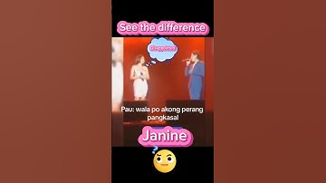 #shorts See the difference sa Pakasalan mo na Paulo #kimchiu & #janinegutierrez #pauloavelino