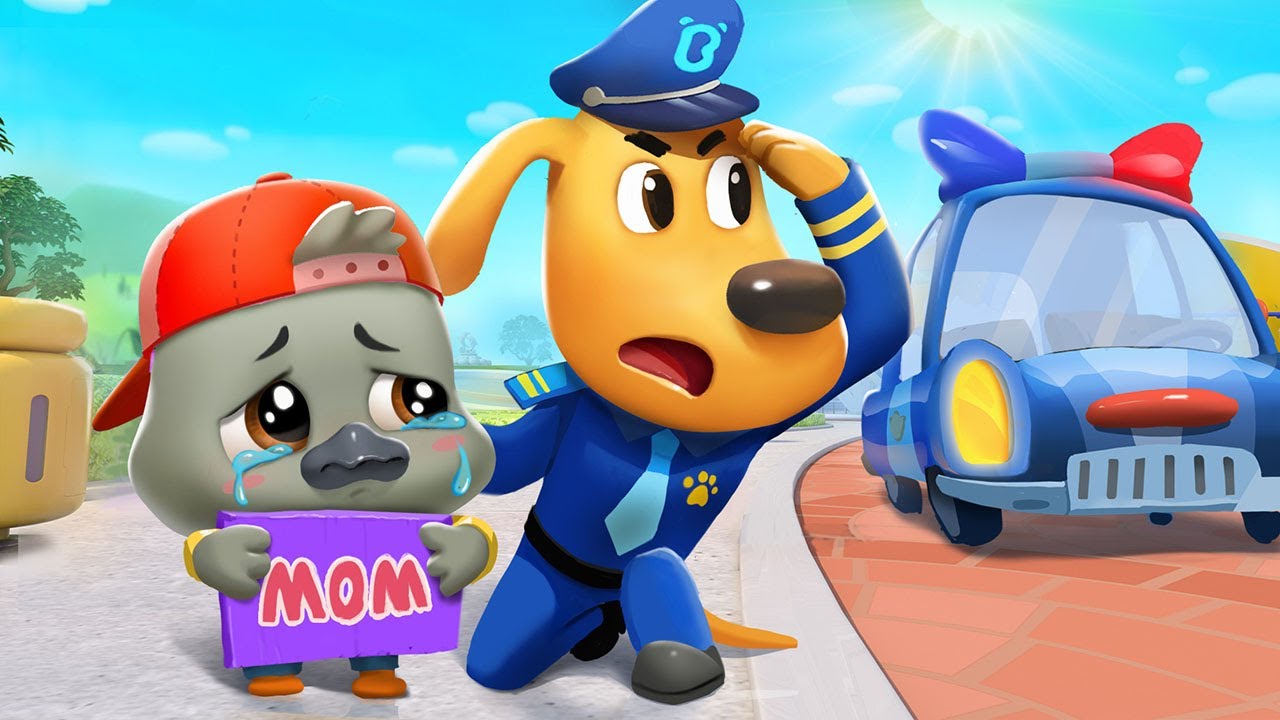 ⁣Baby Swan Got Lost | Police Cartoon | Kids Cartoon | Sheriff Labrador | BabyBus