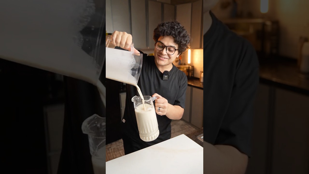 ⁣سوبيا تمر مكسرات، إختراع مذهل لمواجهة حرارة الصيف المرهقة.  #وصفات_وجدي