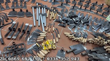 ĐỒ NHÍP LÀM VƯỜN,,LÒ RÈN THỦ CÔNG RÈN TẤT CẢ CÁC LOẠI  QUỐC, THUỔNG,DẦM ĐÁNH CÂY..CÁC BÁC CẦN ĐỒ GÌ