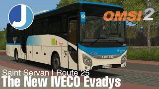 OMSI 2 | IVECO Bus-Familie Überland Evadys | Saint Servan | Route 25