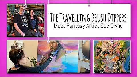 Meeting Fantasy Artist Sue Clyne.