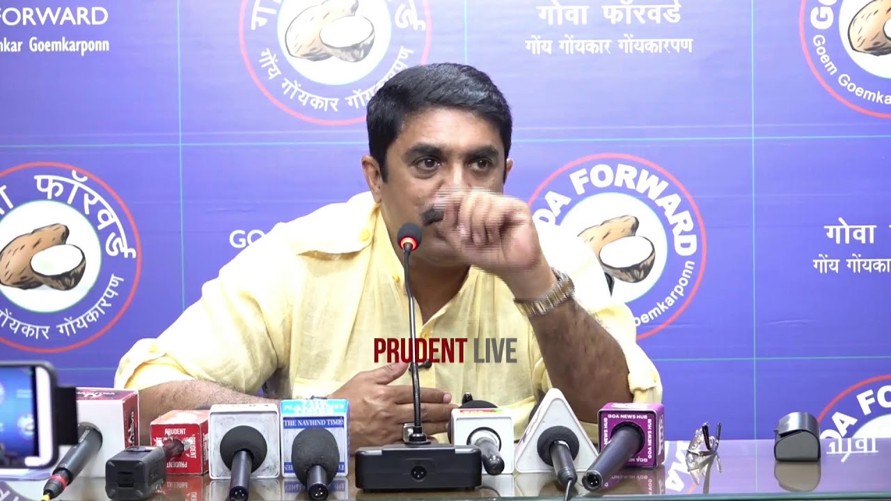 Vijay Sardessai | Goa Forward | Press Conference | Live | Prudent | 050326