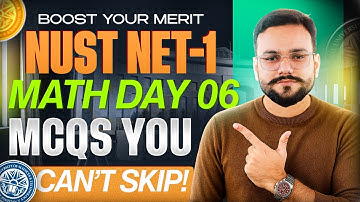 NUST NET 01 27th November Questions | NUST 27th November | MCQs and Insights for NUST DAY 06 2026